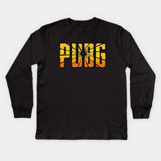 PUBG Kids Long Sleeve T-Shirt